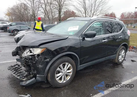 2016 Nissan Rogue Sv from USA, damaged, VIN KNMAT2MV3GP669331